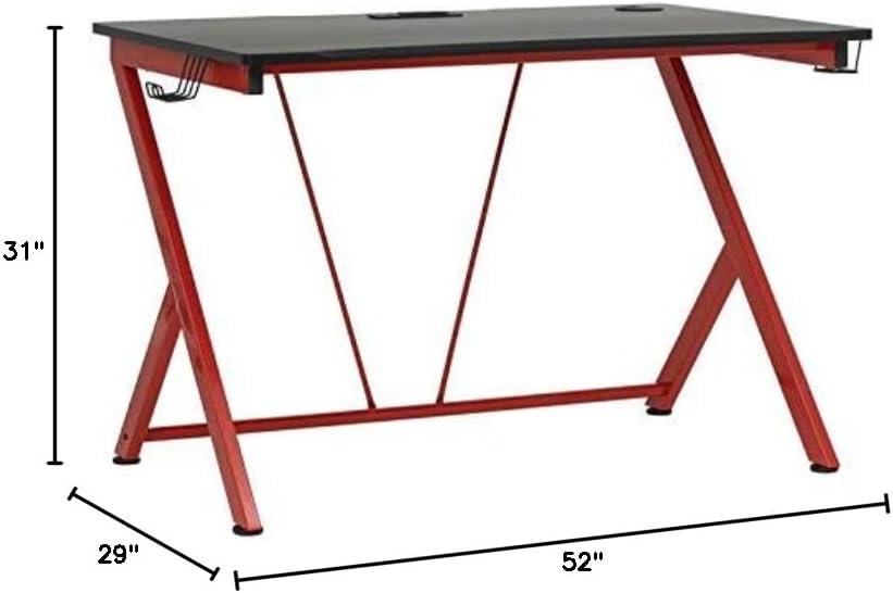 Quest for  PC Gaming, Computer Desk With Charging Station, Cup And Headphone Holder
