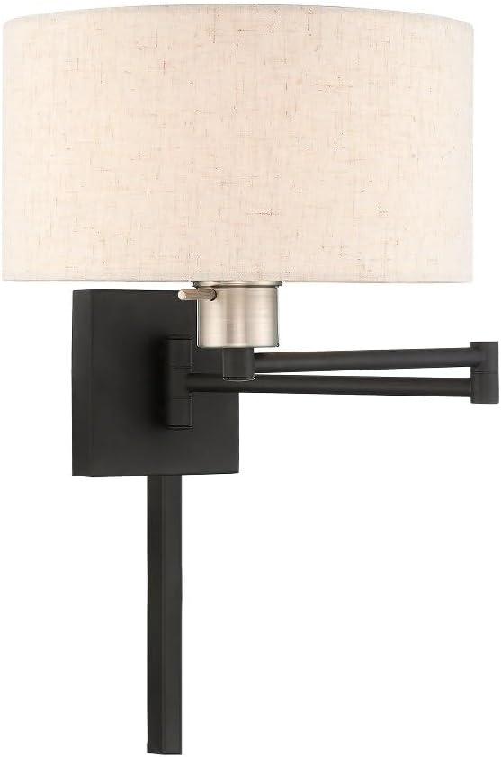 Livex Lighting 1 - Light Wall Light in  Black