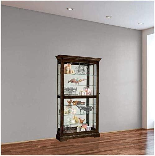 Howard Miller 680536 Tyler Iii Curio Cabinet 680536 Espresso