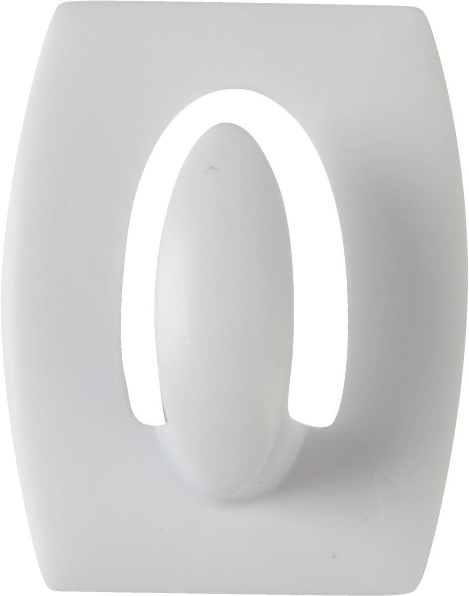 Command Mini Wall Hooks, White, Damage Free Decorating, 18 Hooks and 24 Command Strips