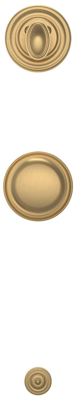 Madison Single Cylinder Handleset with Classic Interior Lever