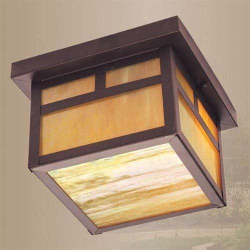 Livex Lighting Montclair Mission 1 - Light Flush Mount in  Bronze