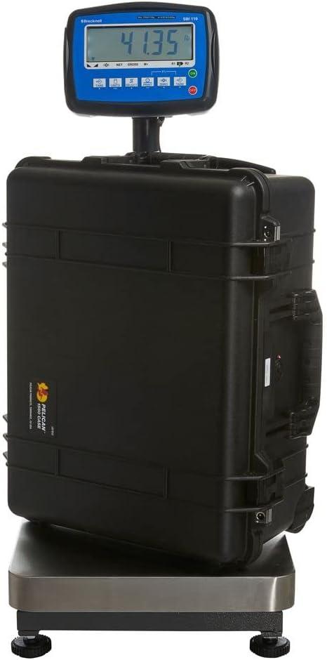 Stainless Steel Digital Bench Scale with LCD Display, 600lb Capacity