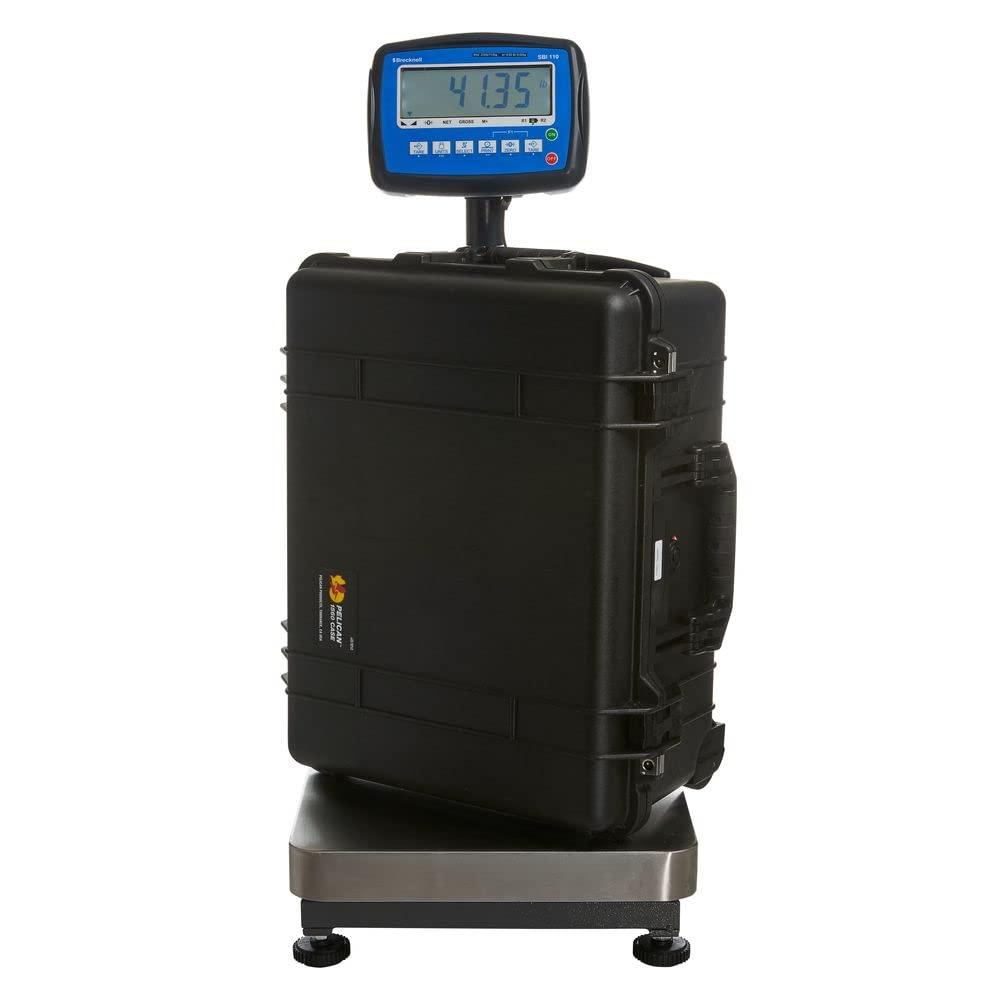 Stainless Steel Digital Bench Scale with LCD Display, 600lb Capacity