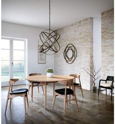 Capital Lighting 4234 Axis 4 Light 23" Wide Cage Pendant - Gold
