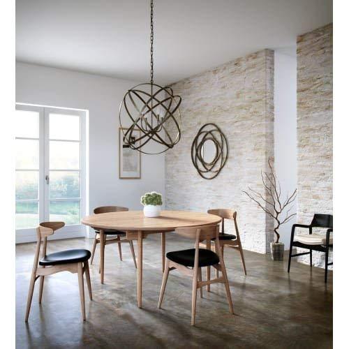 Capital Lighting 4234 Axis 4 Light 23" Wide Cage Pendant - Gold