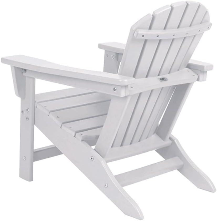 Ivory Child Size Recycled Plastic Adirondack Chair