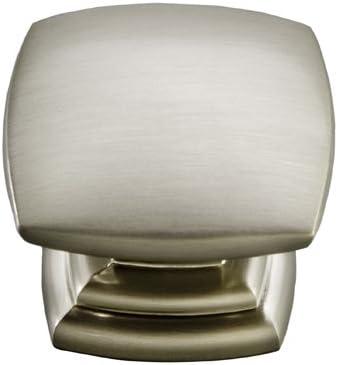 Euro Contemporary 1 1/2" Length Square Knob