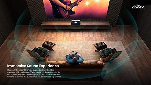 Hisense 120L5F-RB UHD Cinema Ultra Short Throw Video Projector, No screen - Certified Refurbished