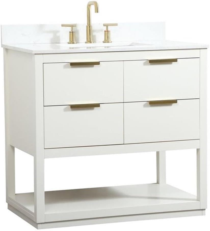 Larkin 36-48" Single Sink Vanity