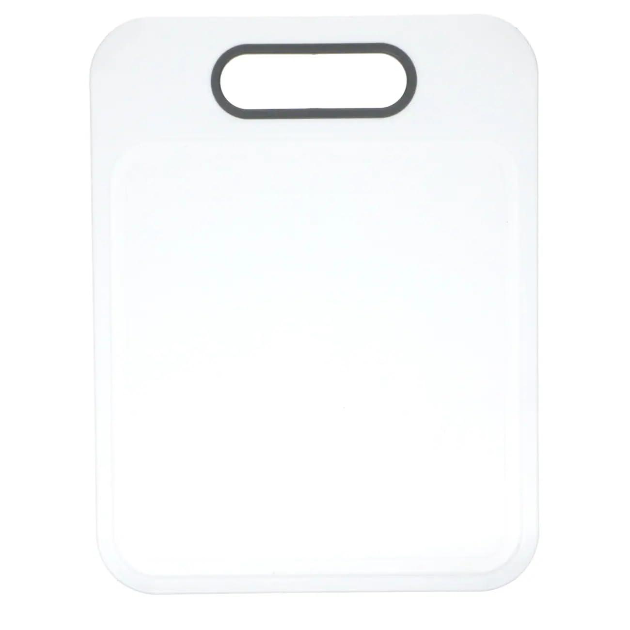 Cooking Concepts White Plastic Cutting Boards with Grips, 8.5x11-in.