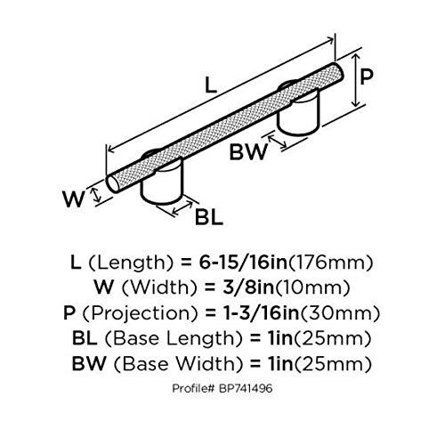 Transcendent 3 3/4" Center to Center Bar Pull