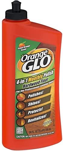 Orange Glo 4-in-1 Monthly Hardwood Floor Polish Orange Scent - 24 fl oz