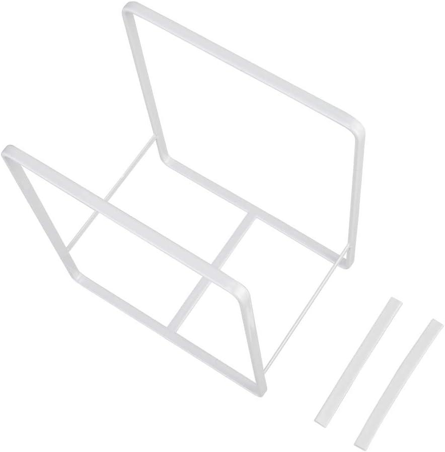 Yamazaki Home Plate Rack/Dish Stand/Dish Storage/Plate Holder, Large, Steel, Large
