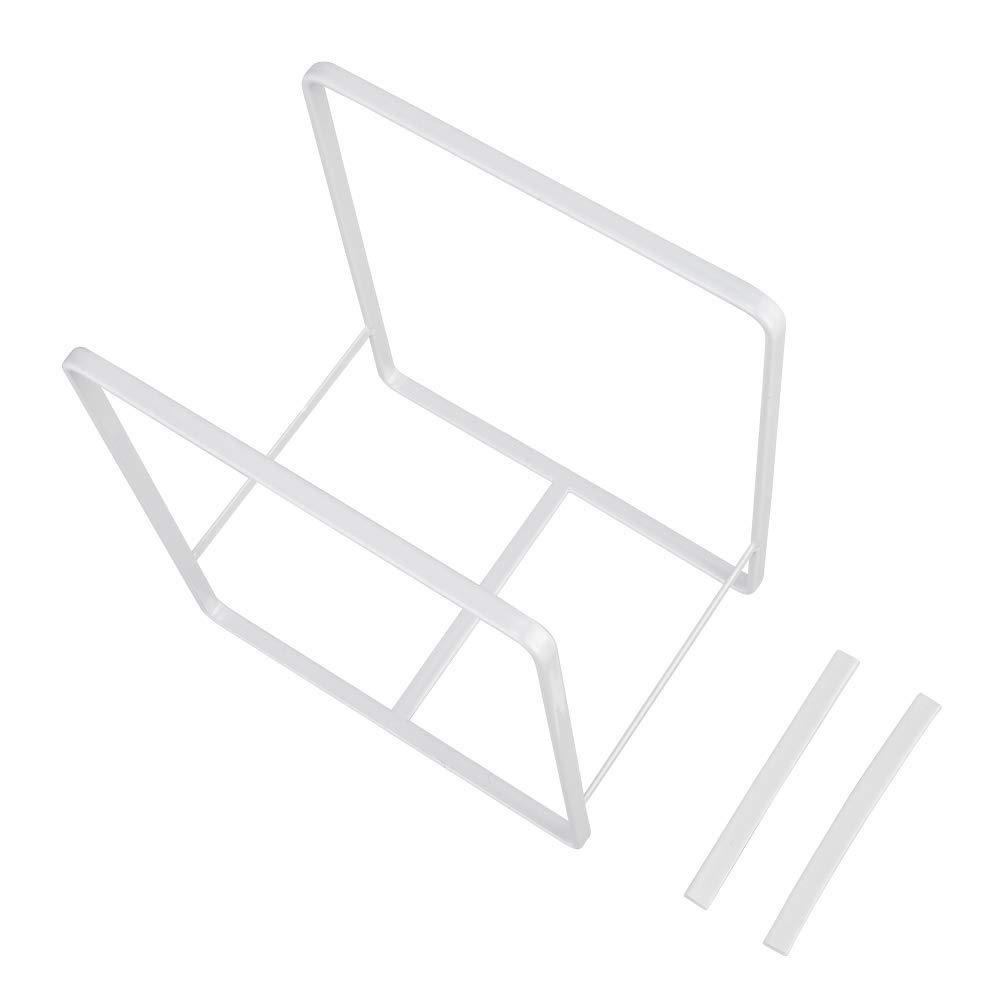 Yamazaki Home Plate Rack/Dish Stand/Dish Storage/Plate Holder, Large, Steel, Large