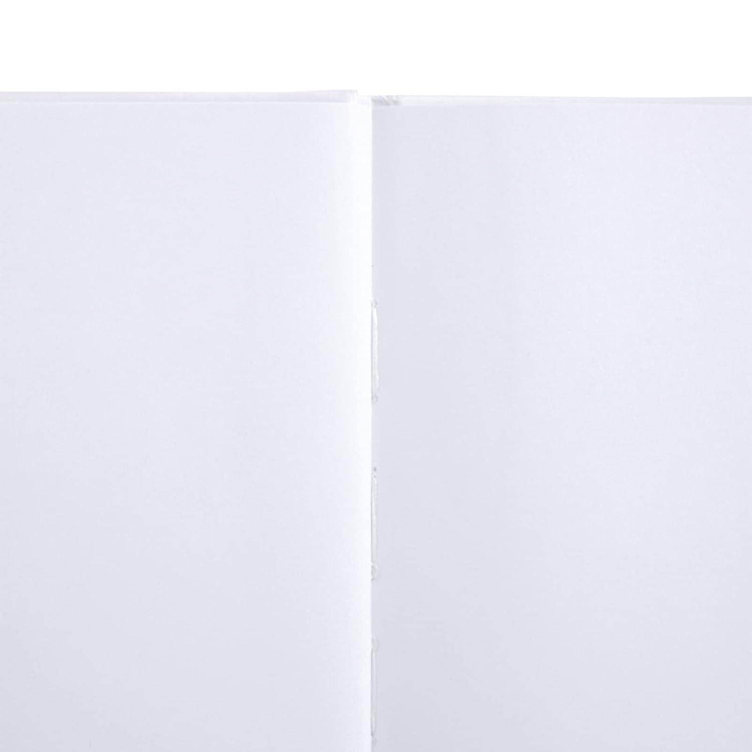 Paper Junkie White Hardcover Blank Books for Kids to Write Stories, 8.5x11 Unlined Journals for Students (36 Pages, 3 Pack)