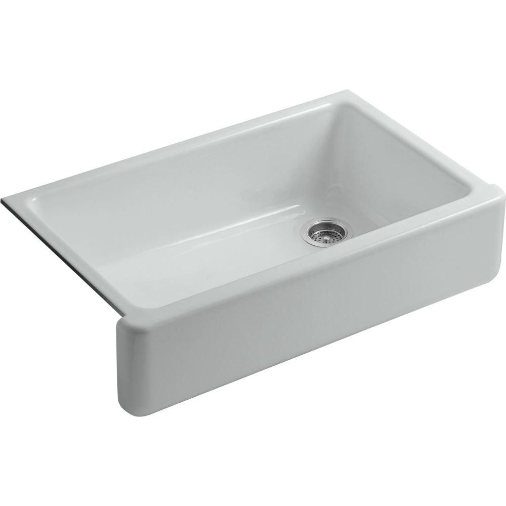 Whitehaven® Self-Trimming 36" L x 22" W Farmhouse Kitchen Sink