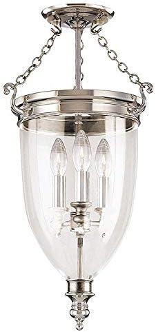 Hanover Glass Semi Flush Mount