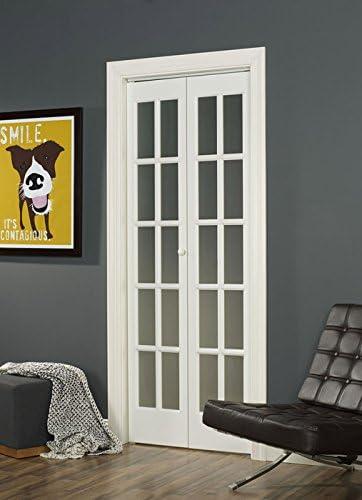 LTL Home Products Frosted Glass Classic French Bi-fold Door