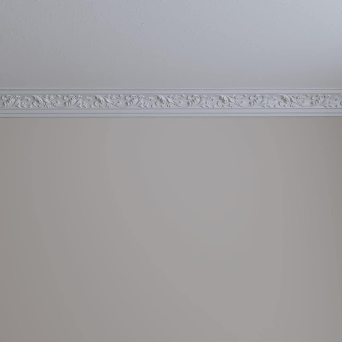 Ekena Millwork 2 3/4"H x 2 3/4"P x 4"F x 94 1/2"L Tristan Crown Moulding & Reviews | Wayfair