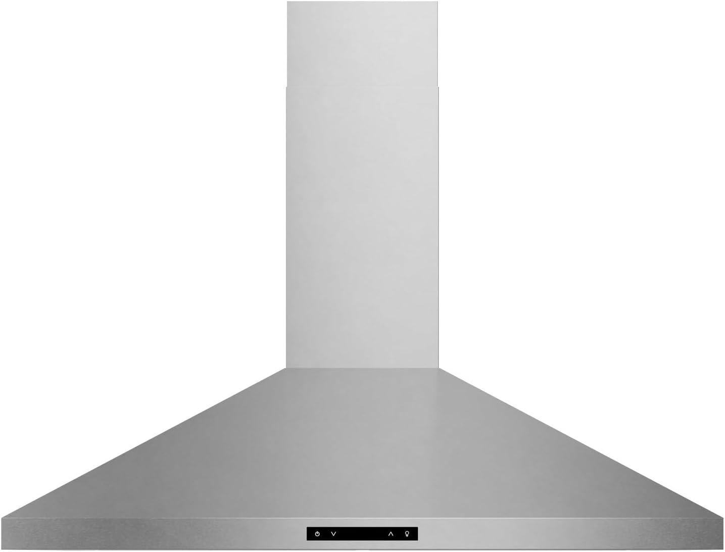 36-Inch Stainless Steel Convertible Wall Mount Range Hood