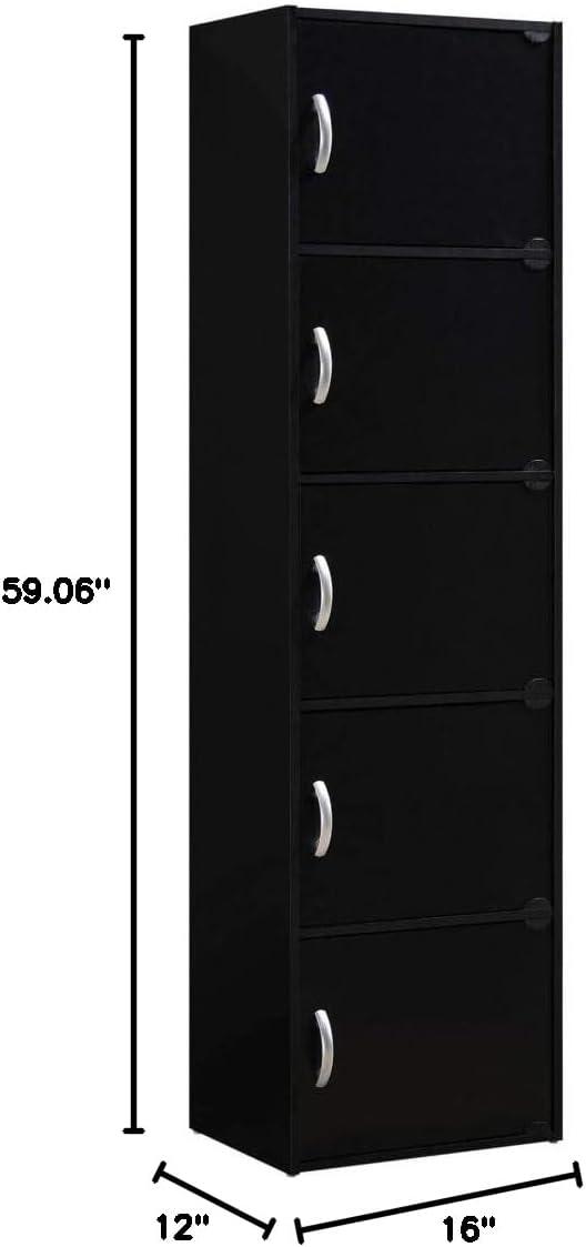 15.9'' Wide 5 - Shelf Storage Cabinet