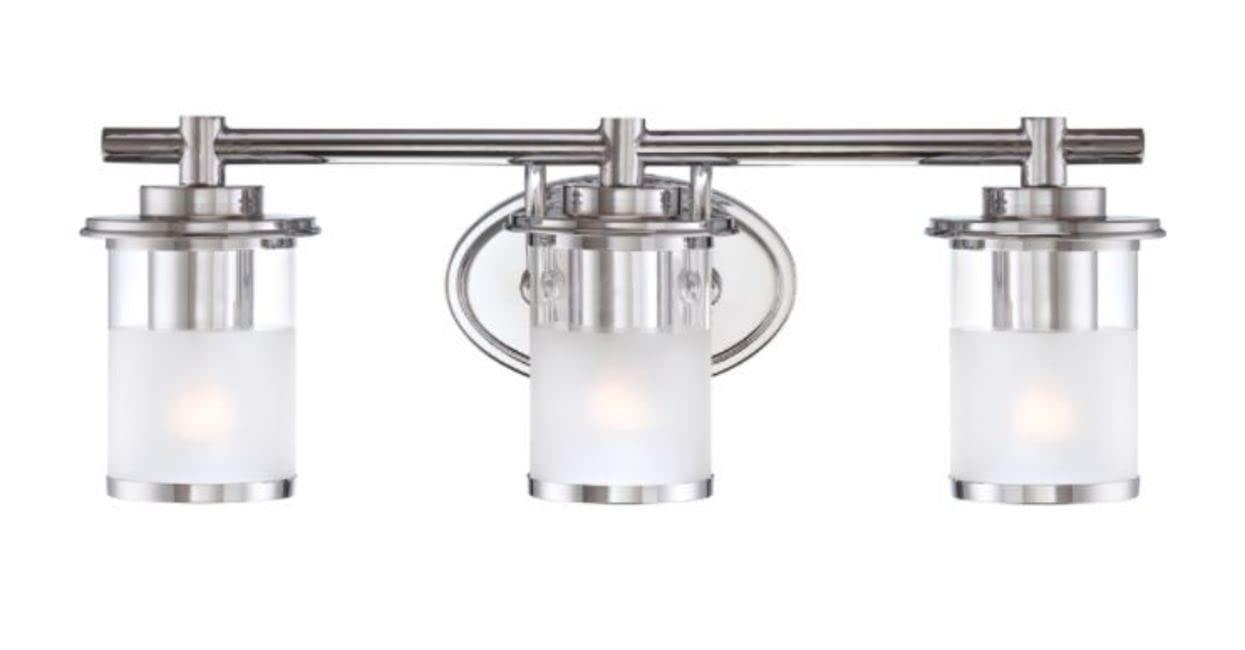 DESIGNERS FOUNTAIN 3-Light Essence Bathroom Vanity Lights Fixture, 23.25 Inch Wall Mount Sconce for Bedroom or Over Mirror, Old Satin Brass, 6693-OSB