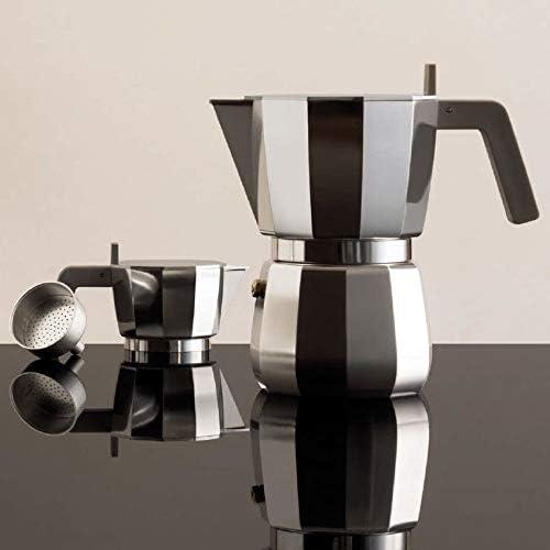 Stainless Steel 3-Cup Moka Espresso Coffee Maker