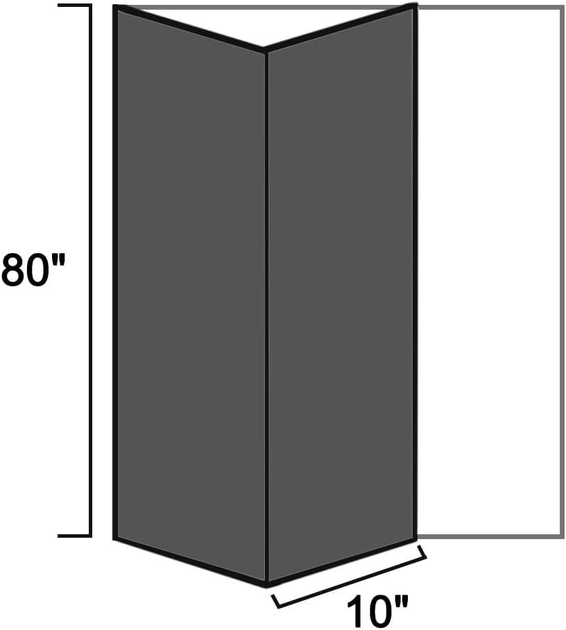 Calhome 2 Panel Shaker Pine Wood Bi-Fold Door with Sliding Barn Door Hardware Kit