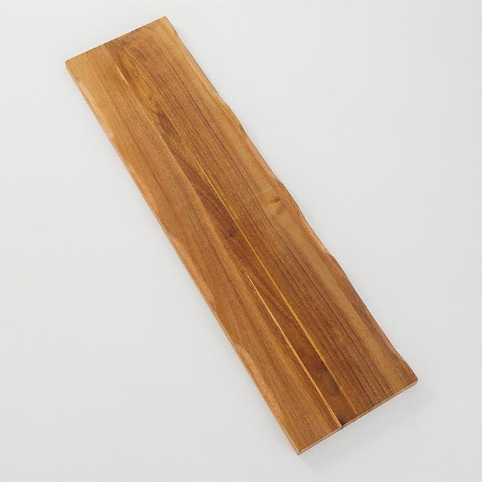 Polished Acacia Wood Rectangular Serving Board 32"