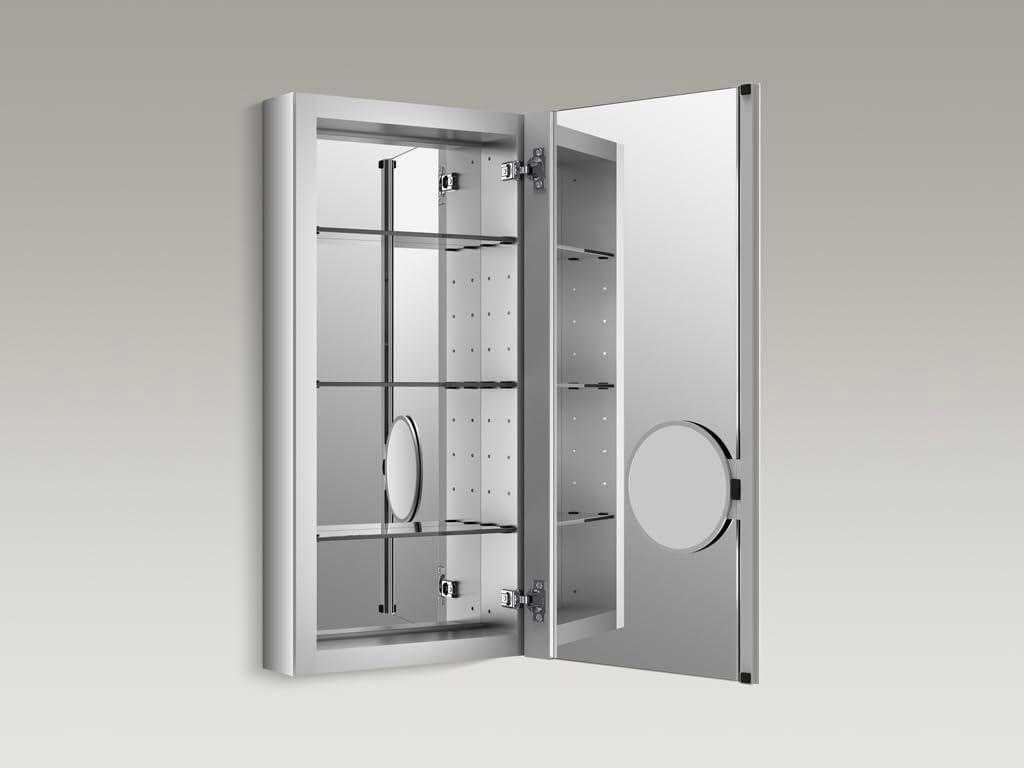 Verdera® 15" W x 30" H Aluminum Medicine Cabinet