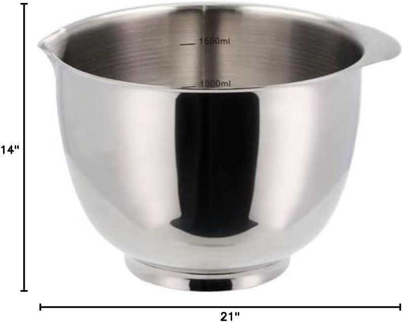 Rosti Stainless Steel 3-Piece Nesting Mixing Bowl Set