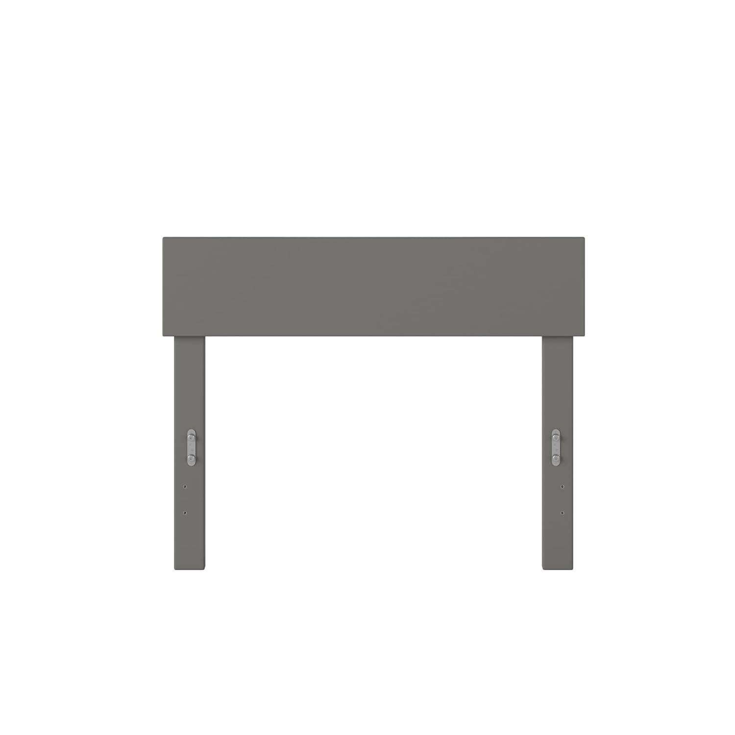 Twin Boston Headboard Gray - AFI: Solid Wood, Modern Design, Unupholstered, 32" High