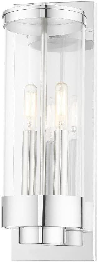 Livex Lighting Hillcrest 2 - Light Wall Light in  Brushed Nickel