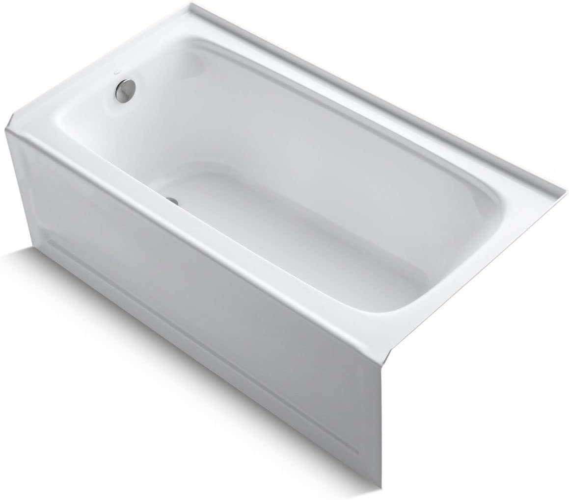 Bancroft® 60" x 32" Alcove Soaking Acrylic Bathtub