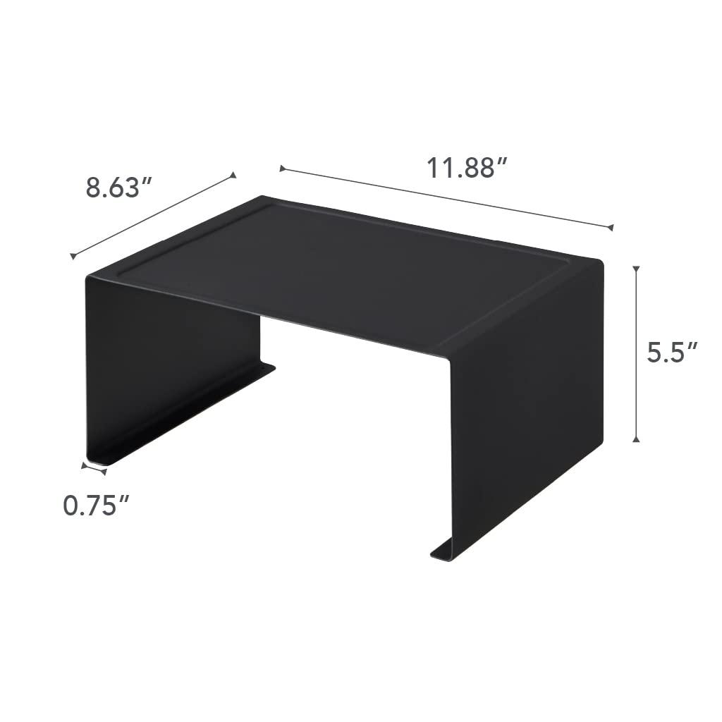 Yamazaki Tower Large Black Kitchen Steel Rack