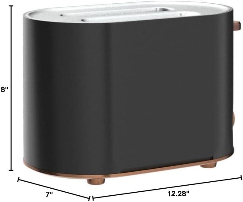 Café ™ Express Finish Matte Black 2-Slice Toaster