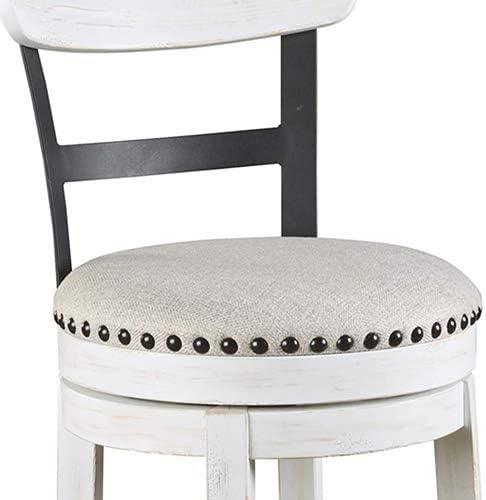 Tall Valebeck Upholstered Swivel Barstool - Signature Design by Ashley