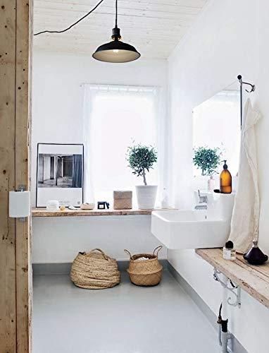 Industrial Plug-in Barn Pendant Light Black Farmhouse with On/Off Switch Pendant