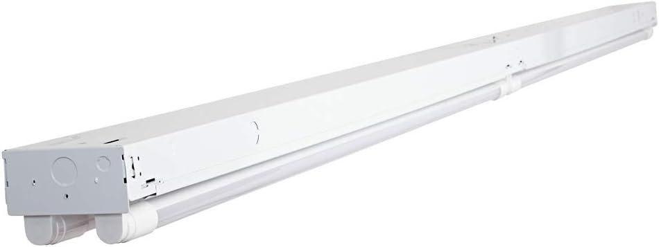 Designers Fountain LED Strip Lights, 2-Light T8 Industrial Tubes, 3600 Lumens, 5000K, 4 ft, White, ST702T1850