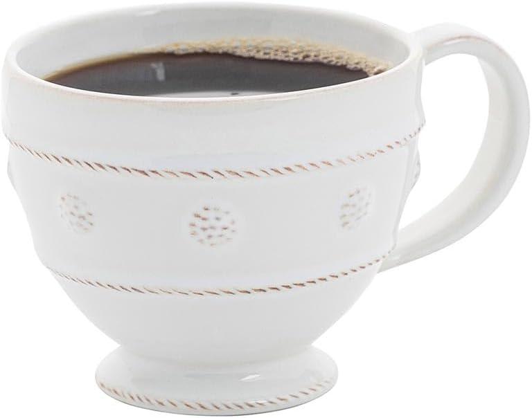 Berry & Thread Breakfast Cup - Whitewash