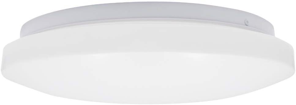 Maxxima 13 in. Round LED Flush Mount Ceiling Light, Dimmable, 3000K Warm White, 1900 Lumens