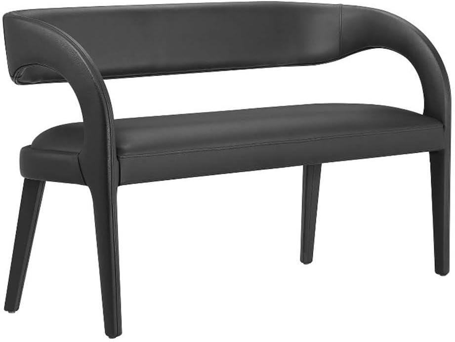 Modway Modway Pinnacle Vegan Leather Accent Bench