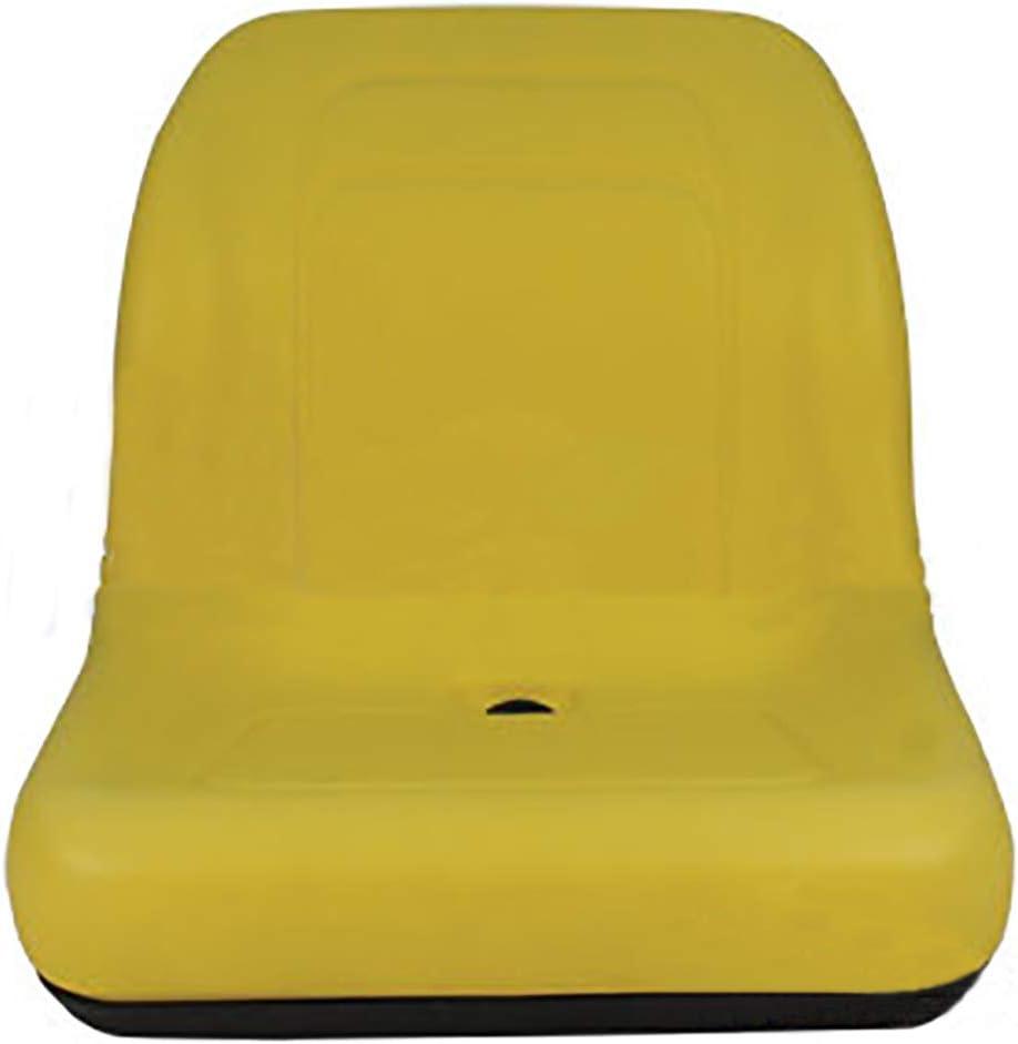 Universal Heavy-Duty Yellow Vinyl Tractor Seat