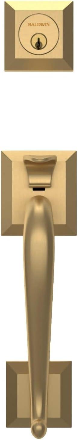 Madison Single Cylinder Handleset with Classic Interior Lever