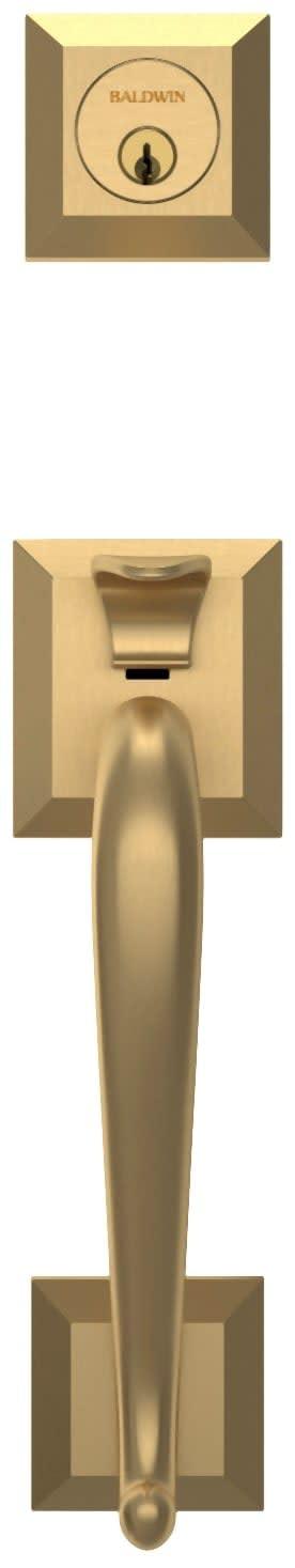 Madison Single Cylinder Handleset with Classic Interior Lever