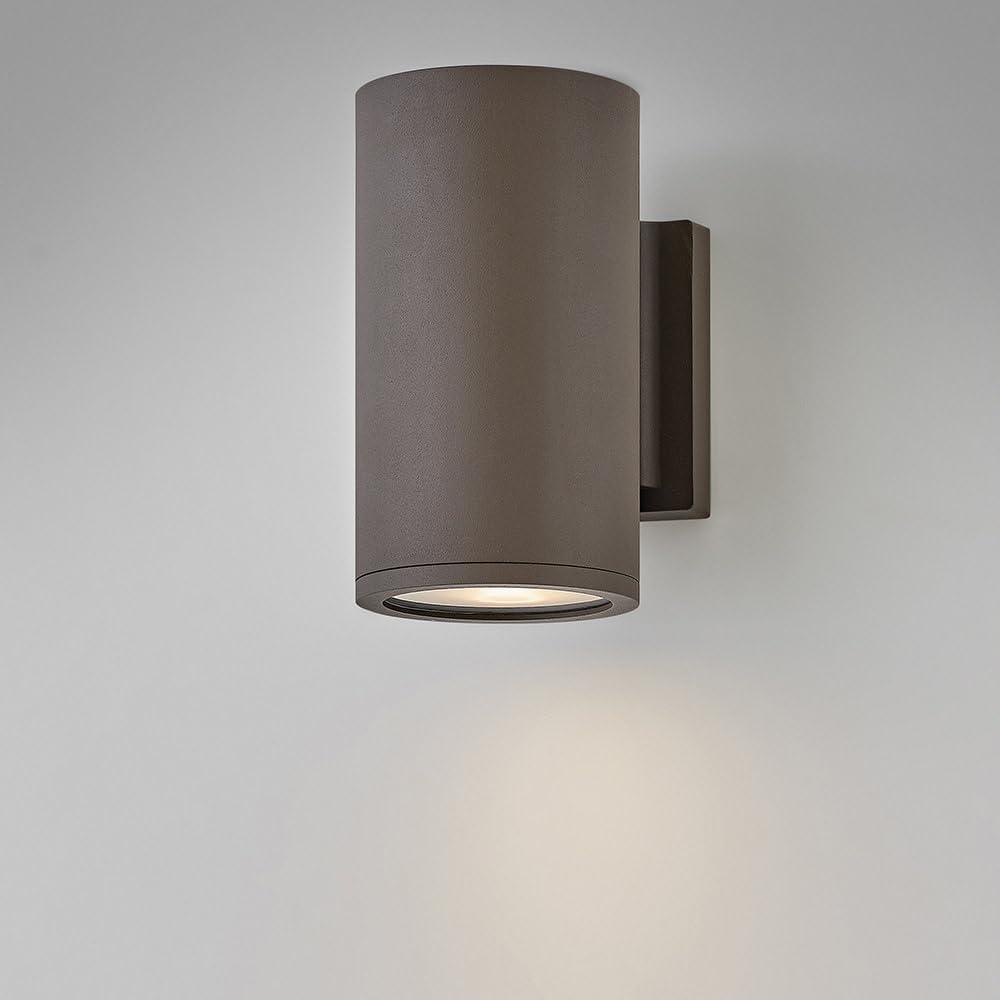 Silo 1 - Bulb 8" H Outdoor Armed Sconce
