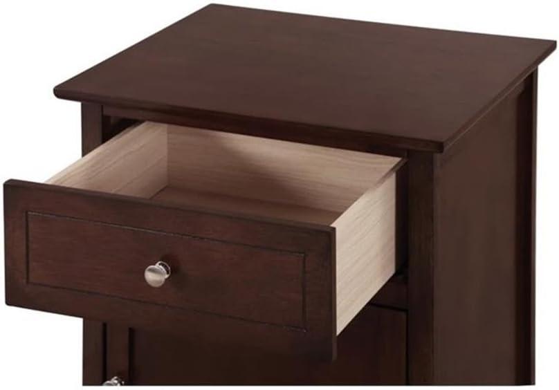 Sutherlans Cranbrook Modern Nightstand, Nightstand with 1 Drawer 1 Door & Reviews | Wayfair