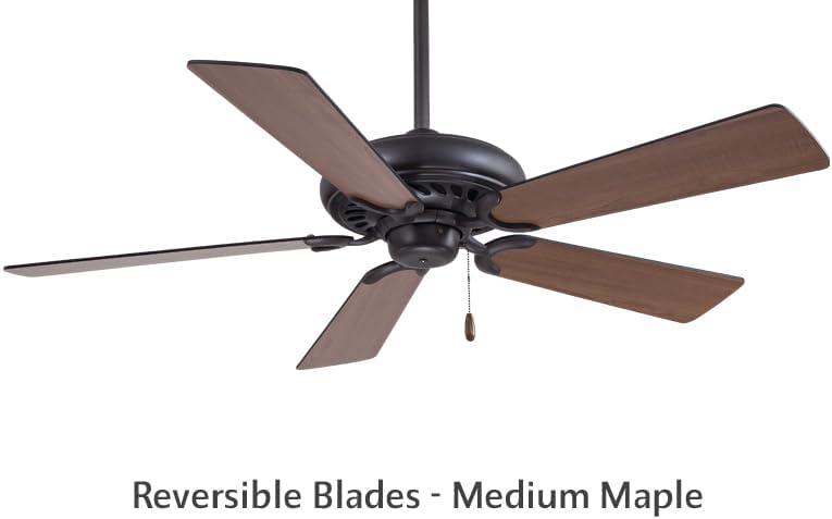 52" Supra 5 - Blade Standard Ceiling Fan with Pull Chain