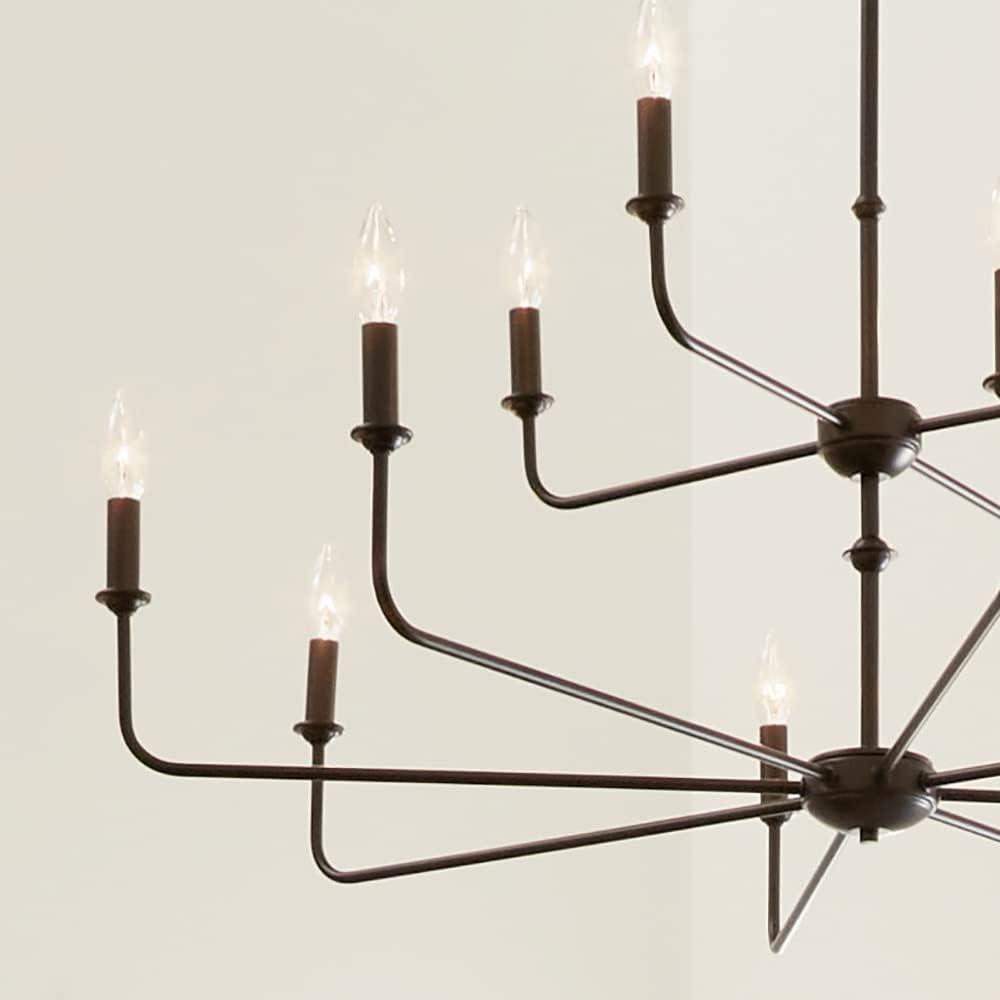 12 - Light Dimmable Classic / Traditional Chandelier